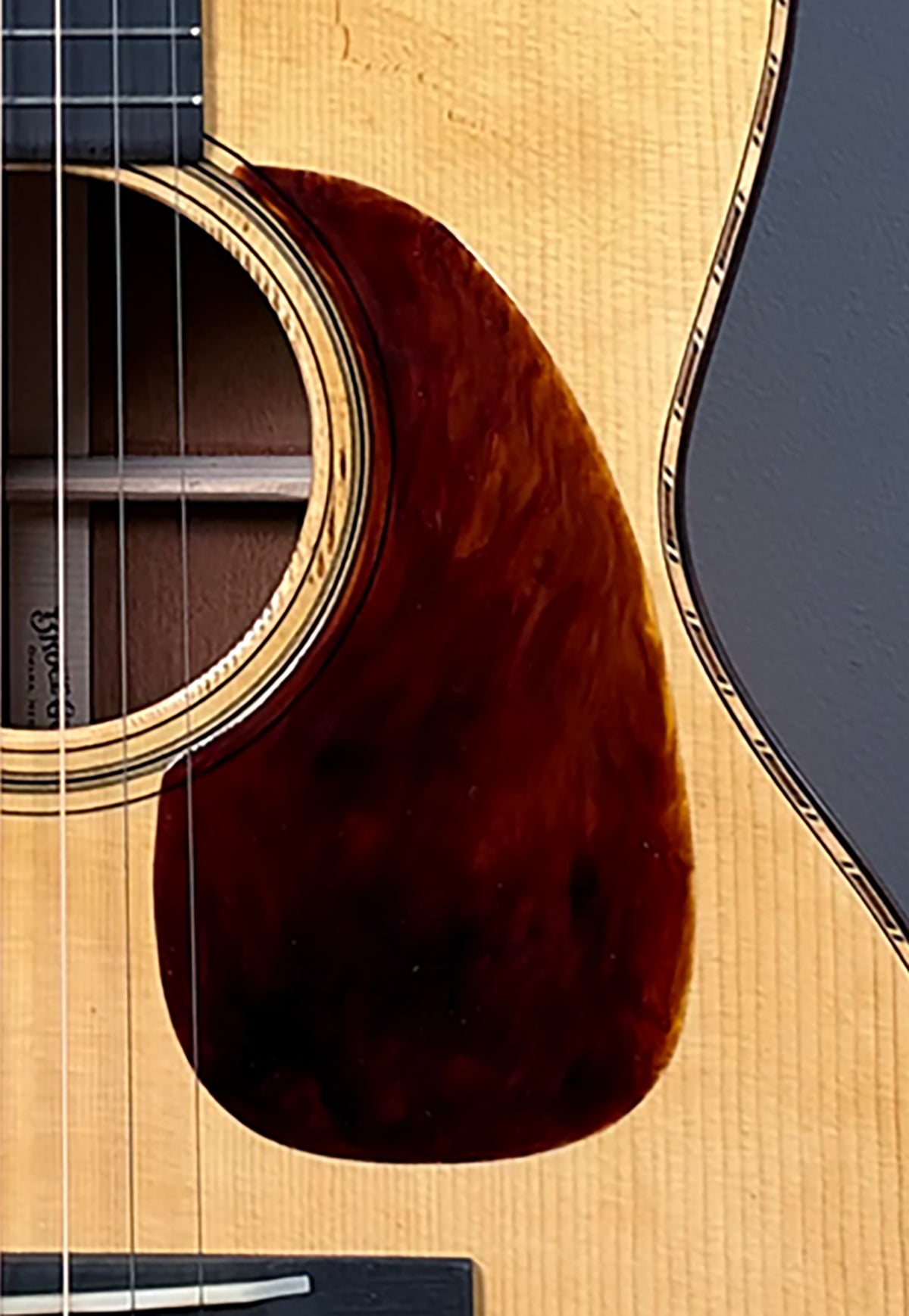 2026 Bruce Guitars 12-fret 000-18 custom Adirondack, Quilt Mahogany Serial #26111
