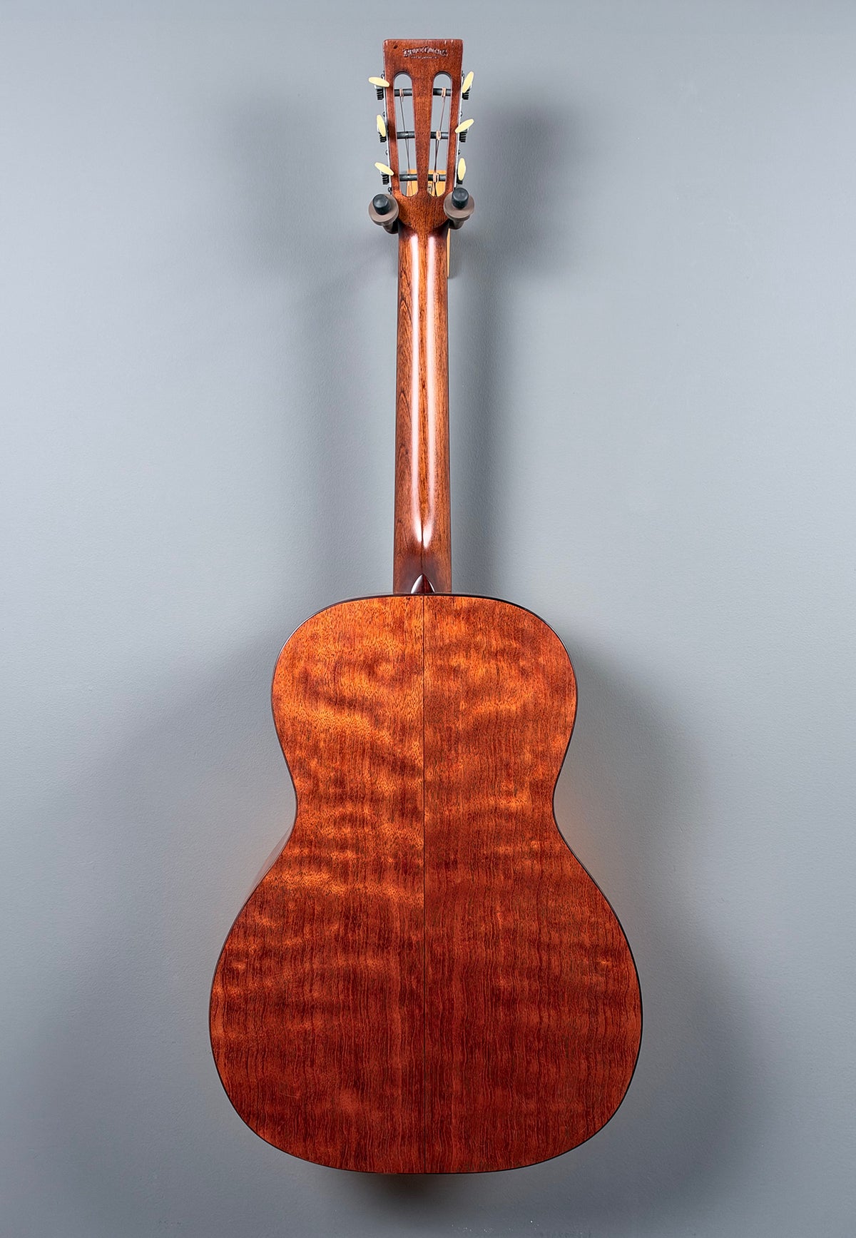 2026 Bruce Guitars 12-fret 000-18 custom Adirondack, Quilt Mahogany Serial #26111