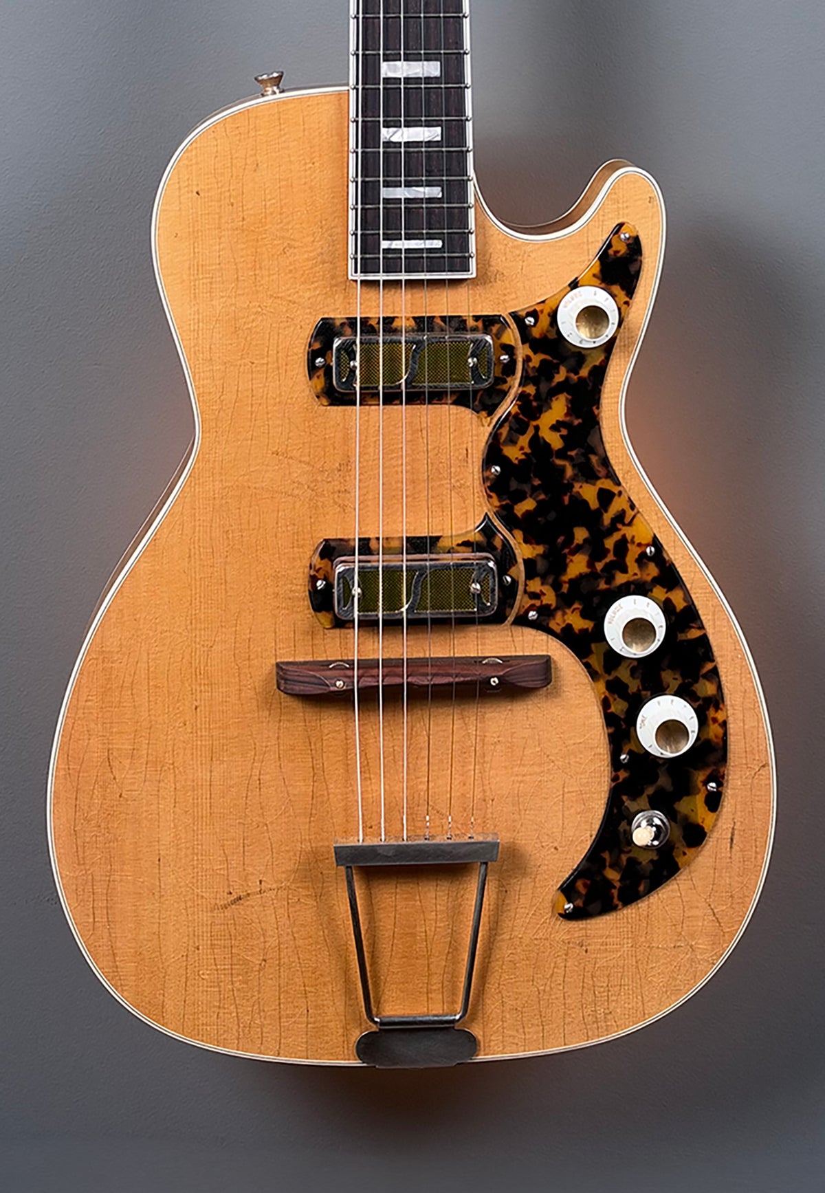 2026 Bruce Guitars Jayne Deluxe Light Honey Amber Burst Serial # 26110