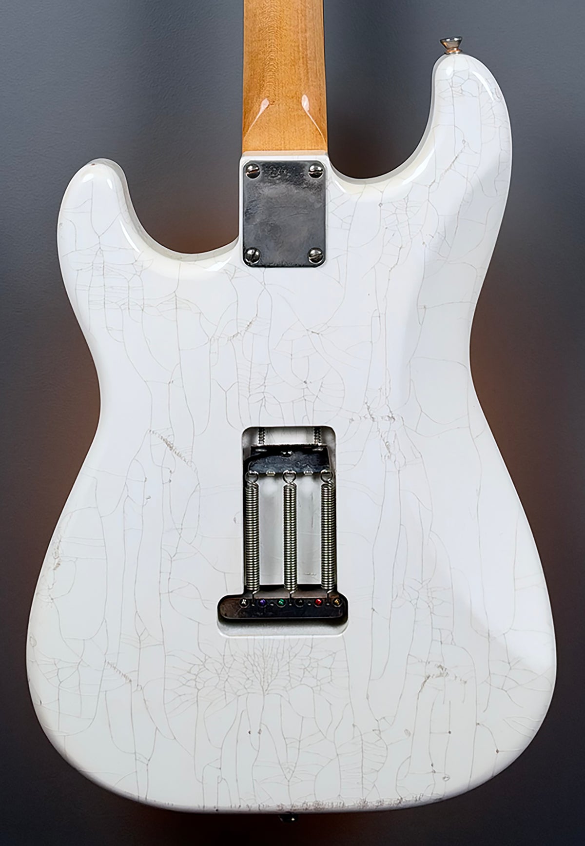 2026 Bruce Guitars Letter Series S Aged White Serial #26109