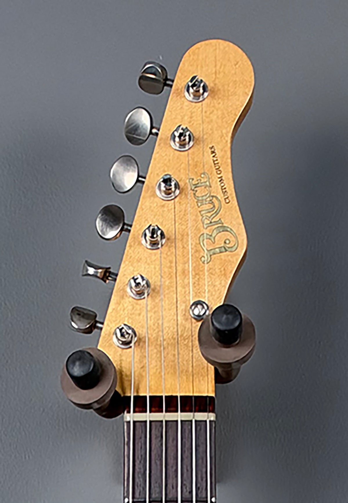 2026 Bruce Guitars Letter Series T Style Aged Powder Blue Serial #26109