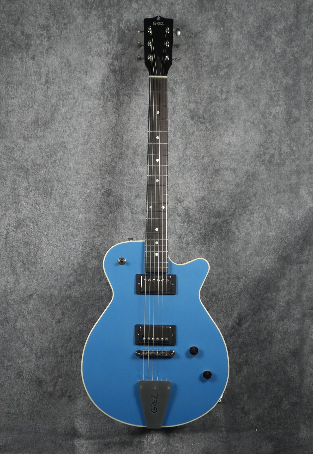 Pelham Blue Grez Mendocino Semi-Hollow Body Electric Guitar with Lollar Imperial Humbucker Pickups