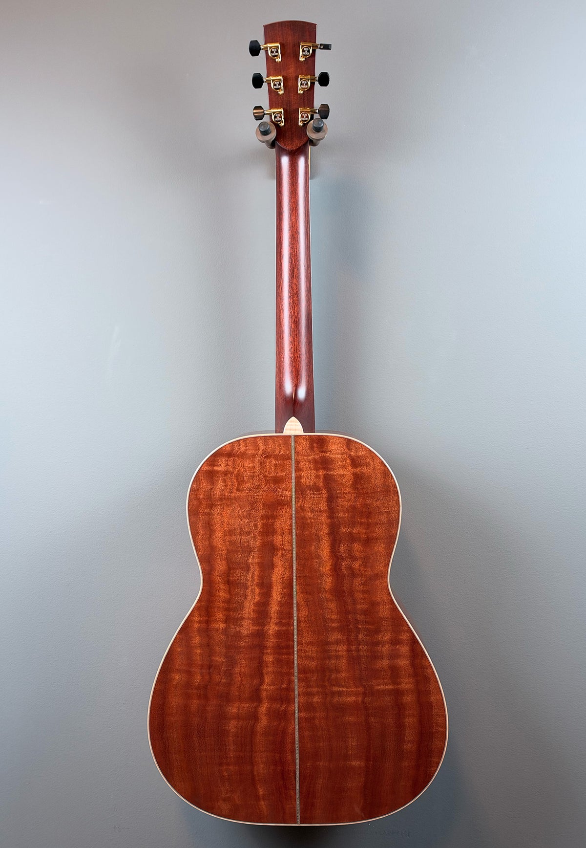 2026 Huss and Dalton Model CM Non-Cutaway Custom Sinker Redwood Top and Sapele Back and Sides Serial #6637
