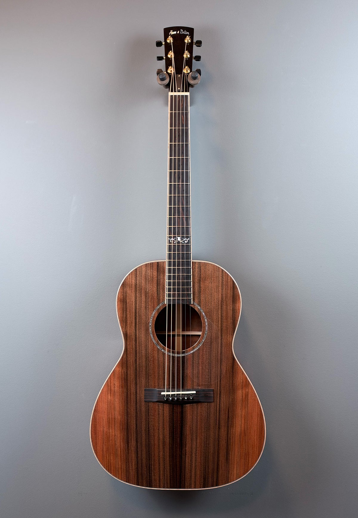 2026 Huss and Dalton Model CM Non-Cutaway Custom Sinker Redwood Top and Sapele Back and Sides Serial #6637