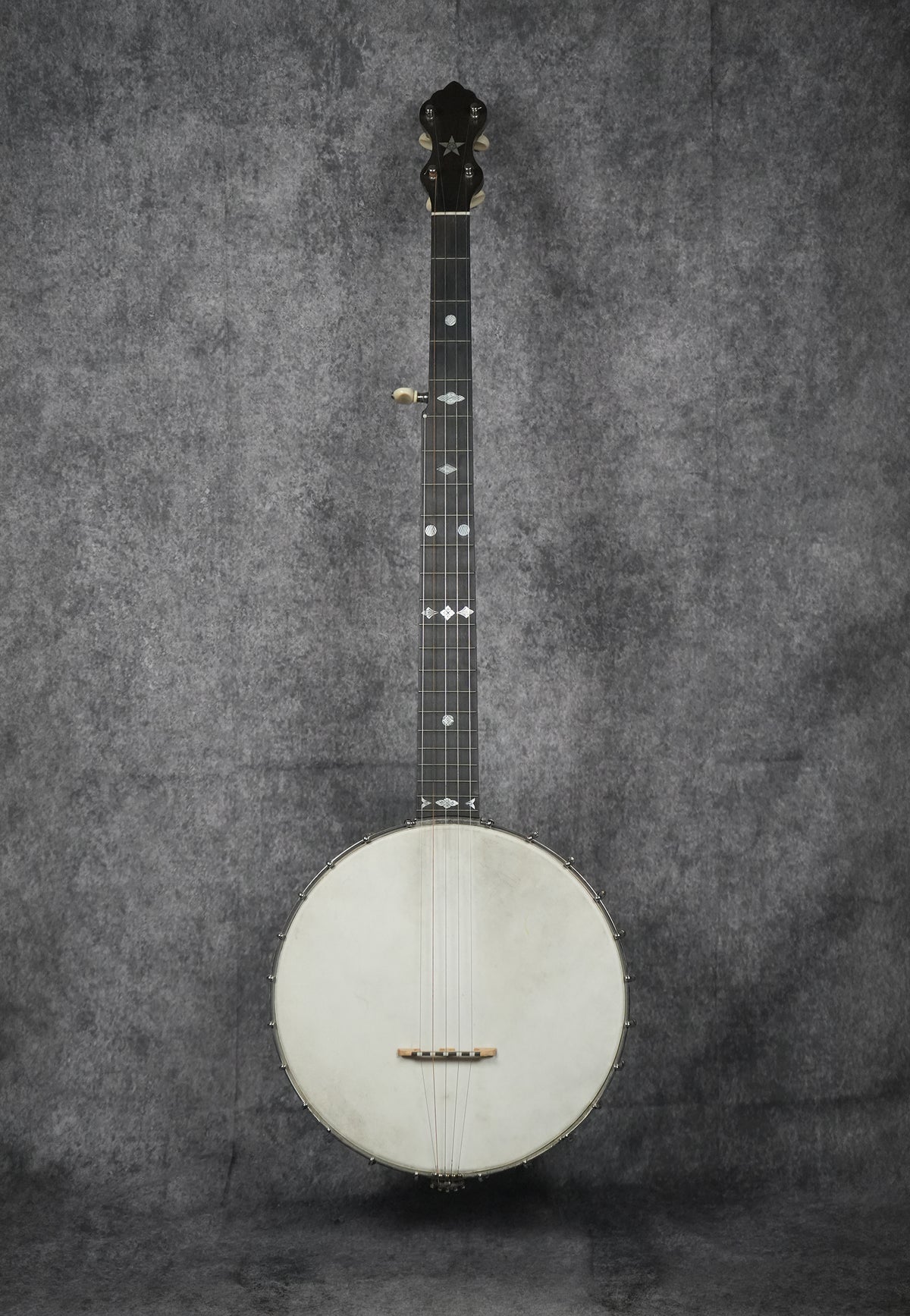 1898 W.A. Cole Eclipse Model 2500 Open Back Banjo Serial #4929 - Very Good Condition