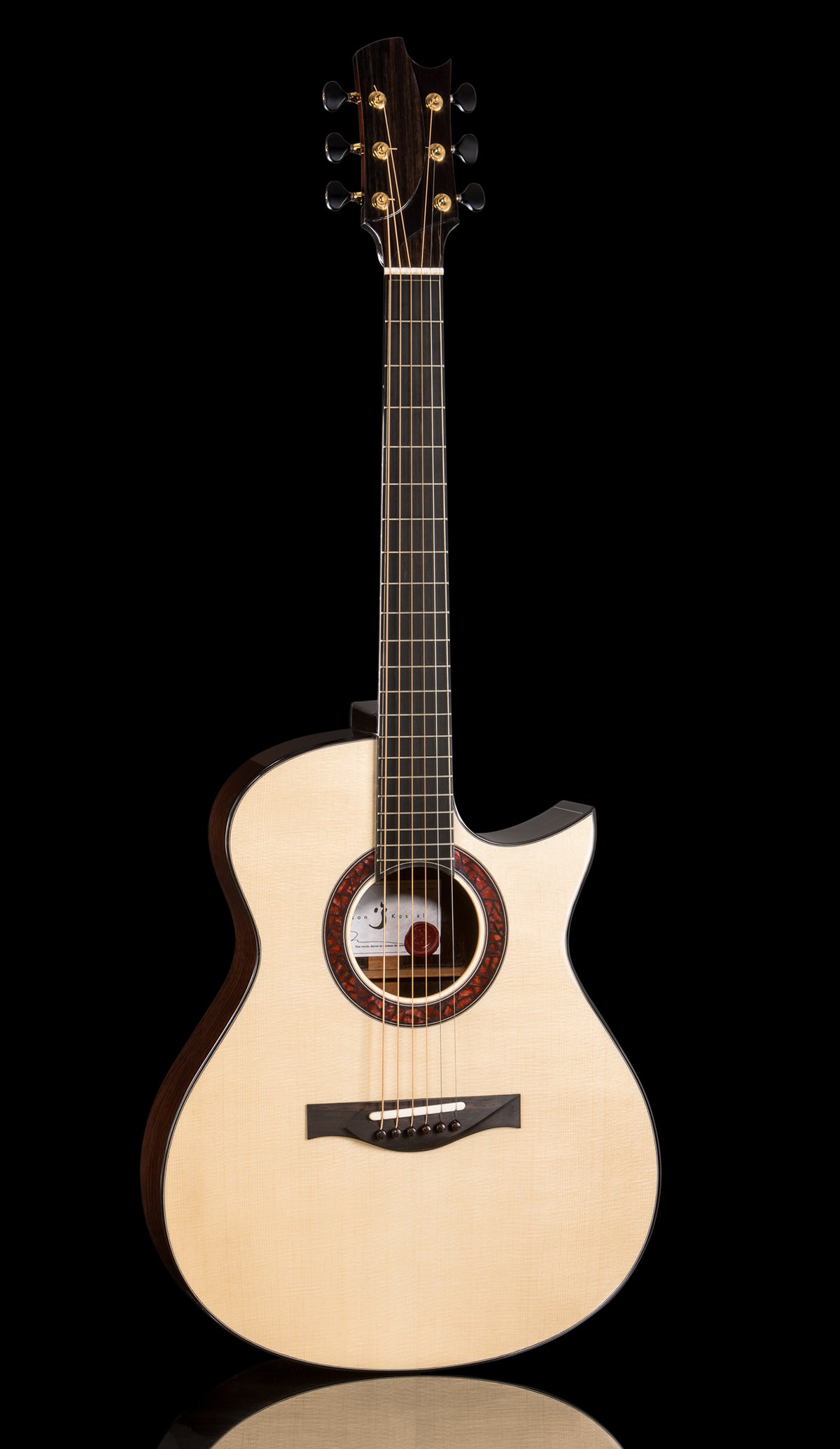 2026 Jason Kostal OMC Swiss Moon Spruce top Brazilian Rosewood