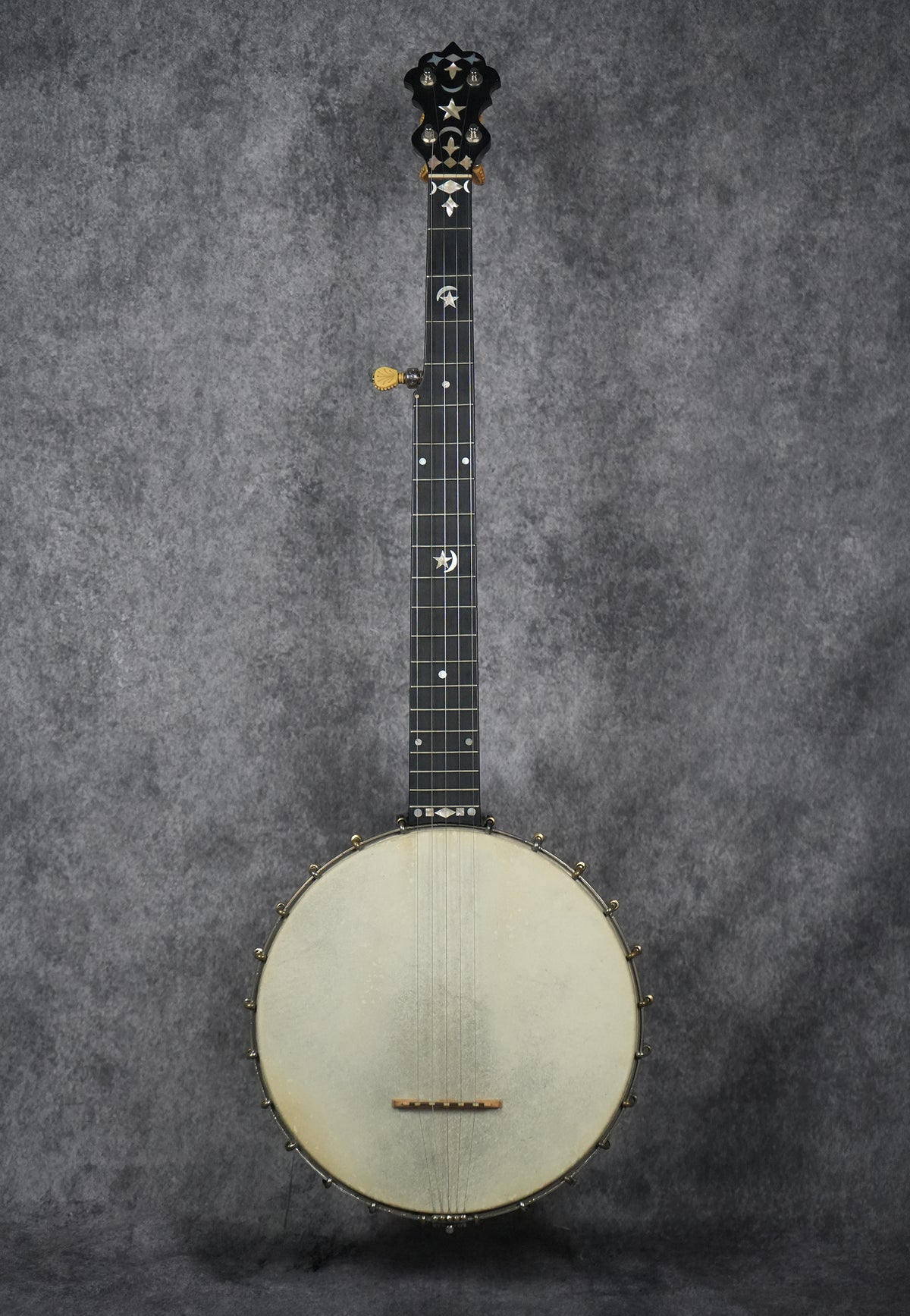 C1888 S.S. Stewart Universal Favorite No. 2 Open Back Banjo Serial #3706