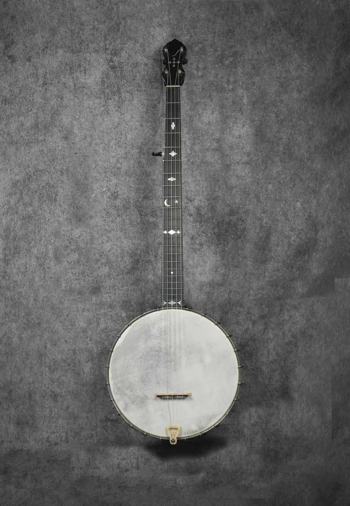 C 1900 W.A. Cole Bacon Line Open Back Banjo Serial #4724