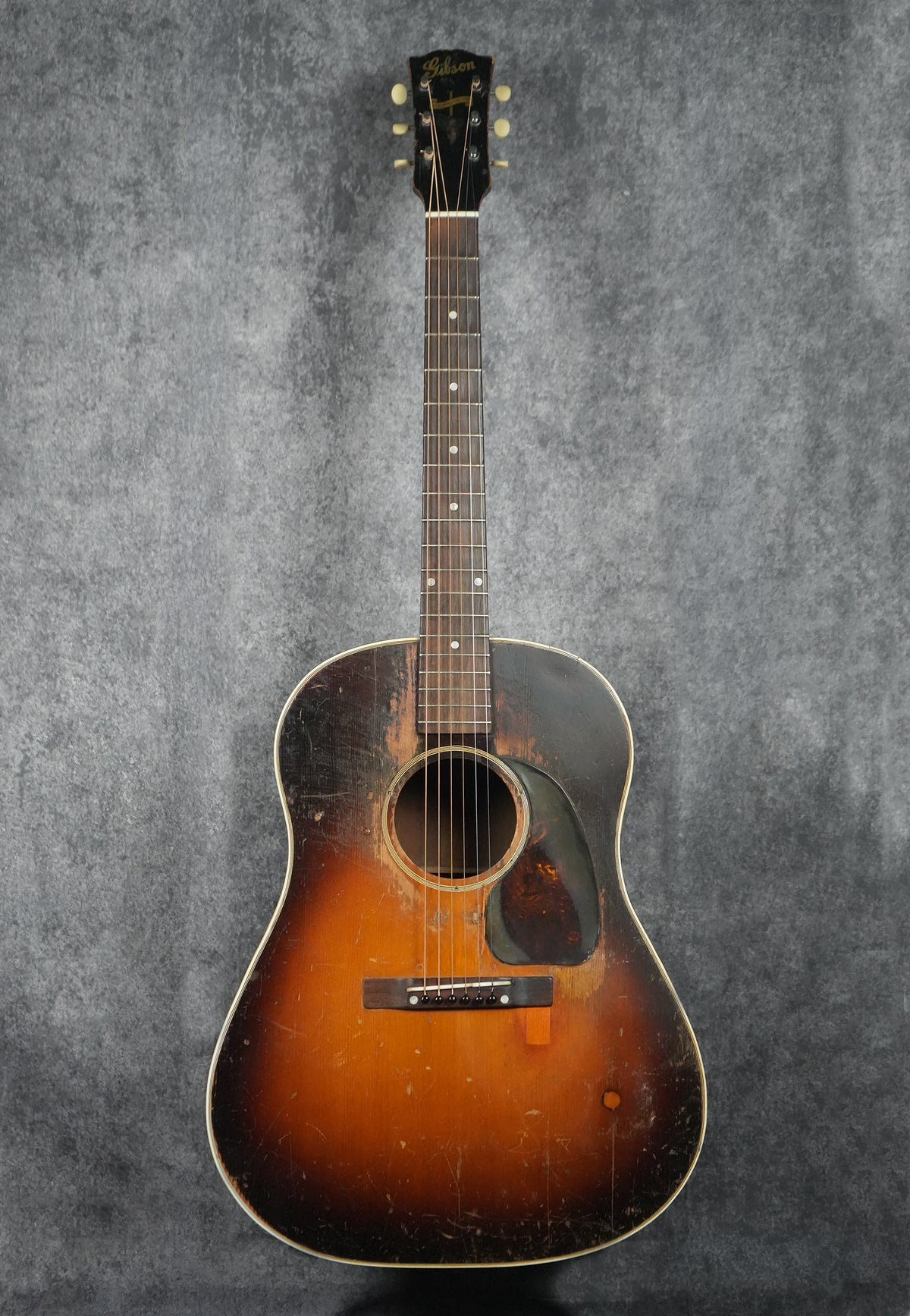 1942 Gibson Banner J-45 made by Kalamazoo Girls- Player Condition