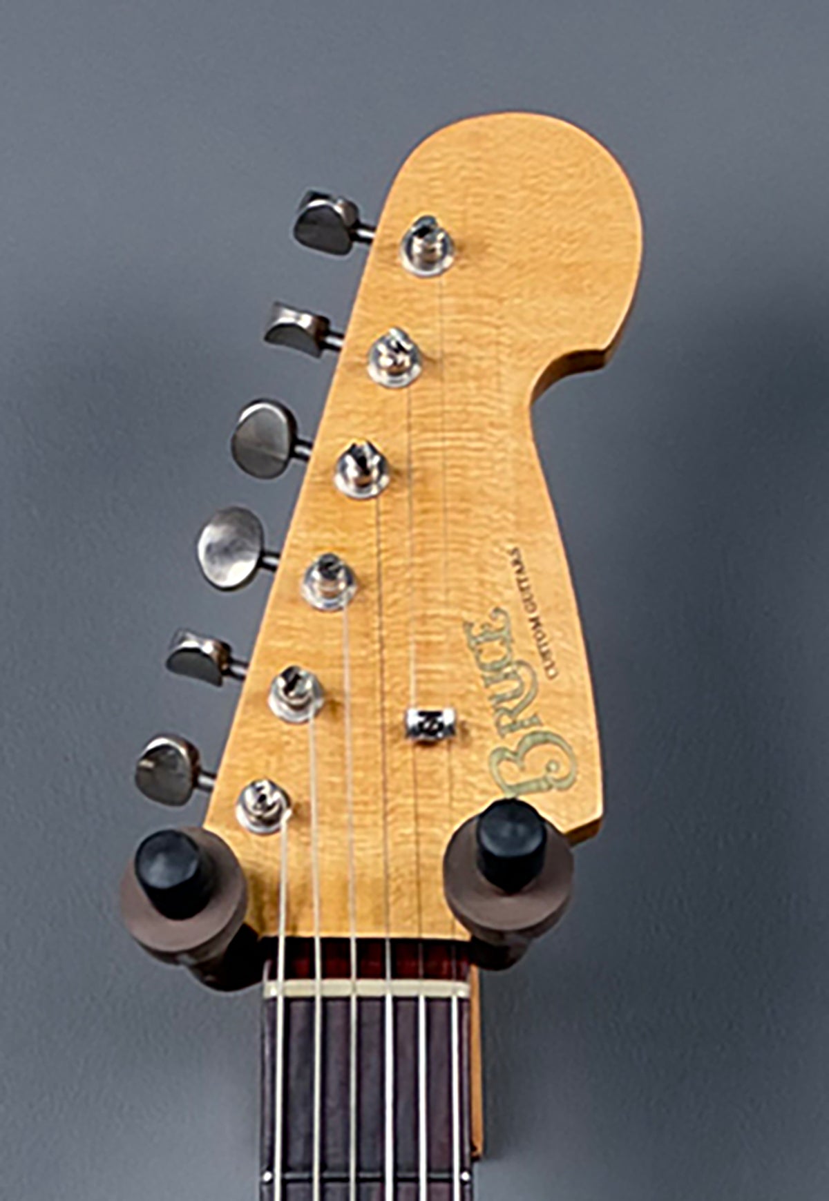 2026 Bruce Guitars Letter Series S Aged White Serial #26109