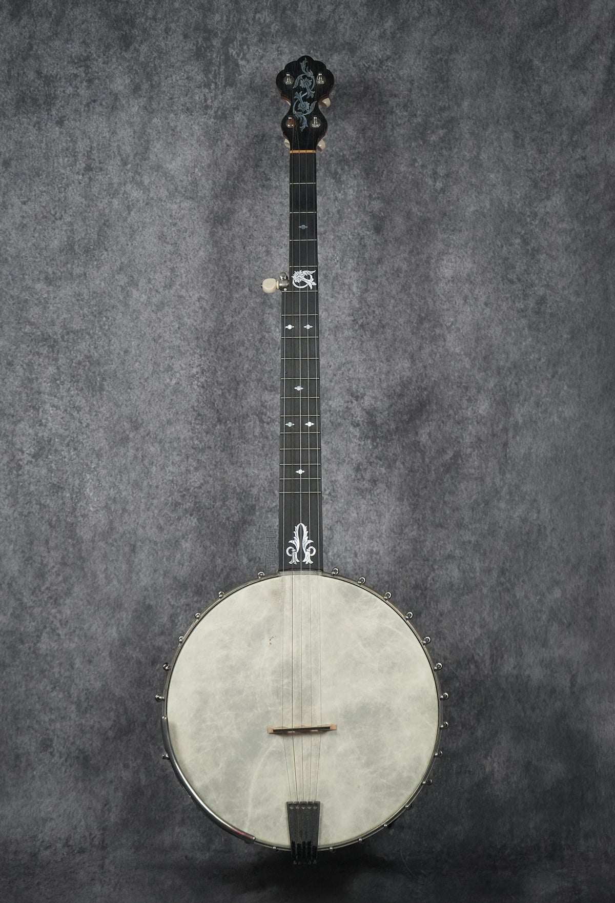 1978 Bob Flesher Tarantella Open Back Banjo Serial #117